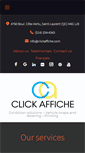 Mobile Screenshot of clickaffiche.com